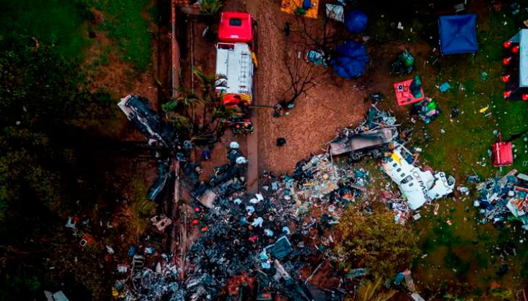 Accidente de avión Brasil 