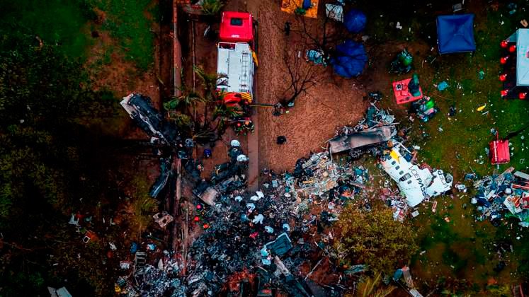 Accidente de avión Brasil 