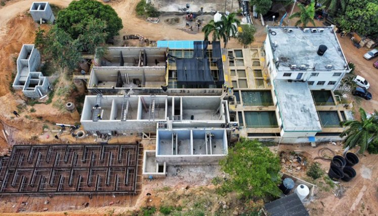 Aqualia avanza con las obras de ampliación y optimización de la planta potabilizadora en Villa del Rosario 