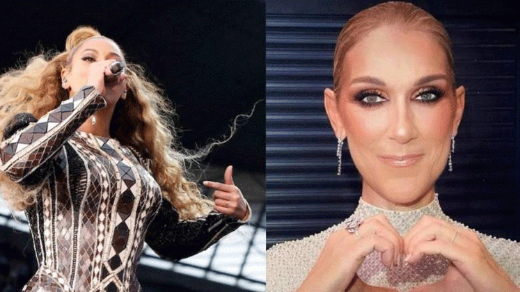 Beyoncé y Céline Dion