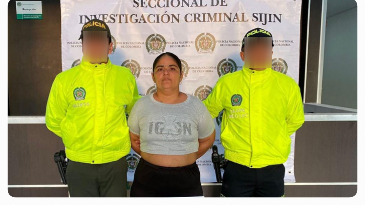 La Gorda Johanna fue capturada en flagrancia con 175 cigarros de marihuana.