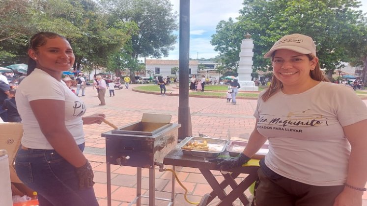 nas fiestas patronales con mucho sabor durante la Feria de la Gastronomía popular en Ocaña. /Foto: Cortesía La Opinión