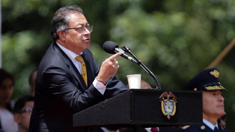 Gustavo Petro, presidente de Colombia. / Foto Colprensa