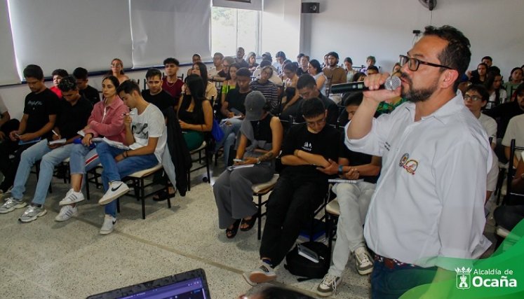 Creadores de contenidos audiovisuales son capacitados por el ministerio de las TIC en la provincia de Ocaña. / Foto cortesía: La Opinión.