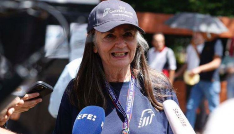 Jennie Lincoln, jefa de la misión de observación del Centro Carter. / Foto redes