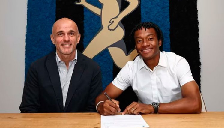 Juan Guillermo Cuadrado, Atalanta. 