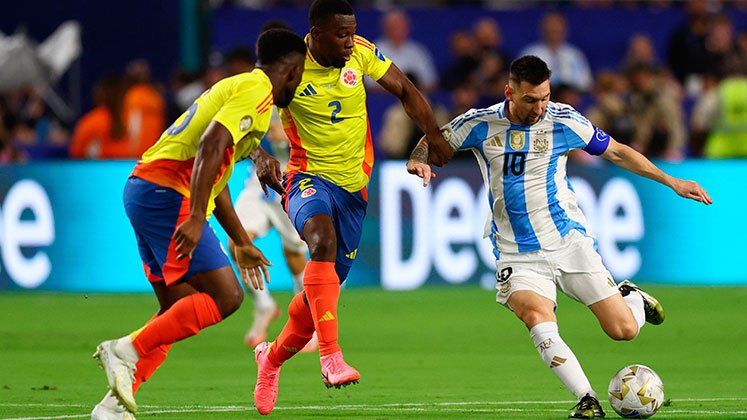 Lionel Messi vs. Colombia. 