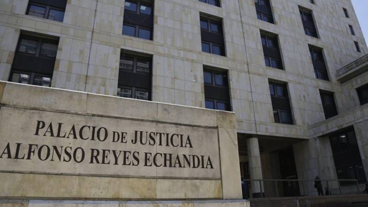 Los explosivos y la maqueta del Palacio de Justicia fueron hallados dentro de una vivienda en la localidad Ciudad Bolívar, al sur de Bogotá.