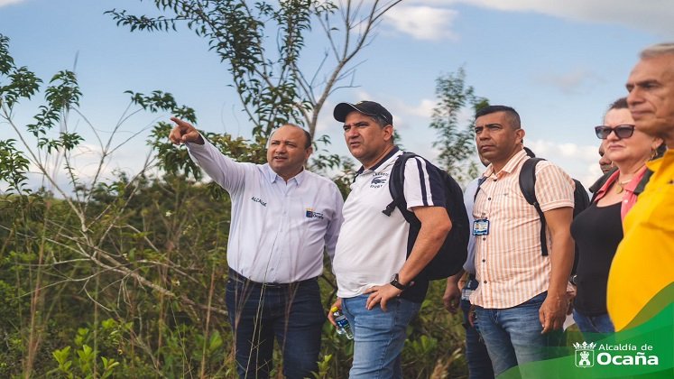 Estudian la construcción de un Centro de Atención Primaria en Salud, CAPS, en terrenos del acueducto independiente de la Ciudadela Norte de Ocaña./ Foto cortesía.