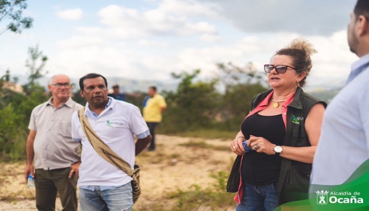 Estudian la construcción de un Centro de Atención Primaria en Salud, CAPS, en terrenos del acueducto independiente de la Ciudadela Norte de Ocaña./ Foto cortesía.