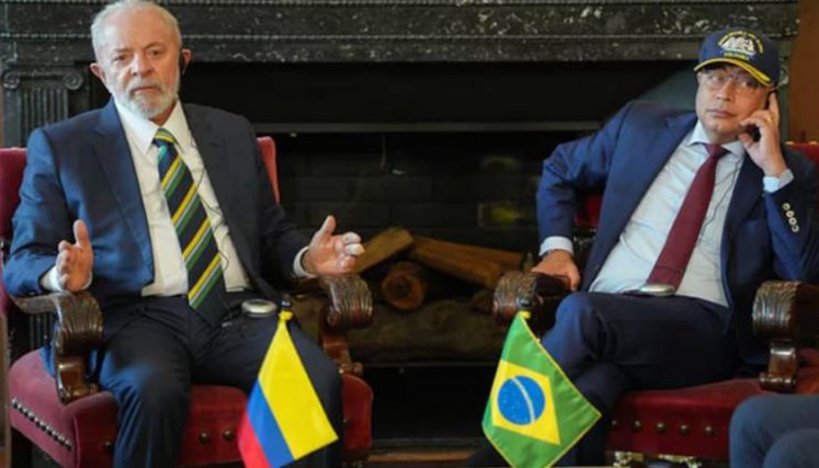 Lula y Gustado Petro 