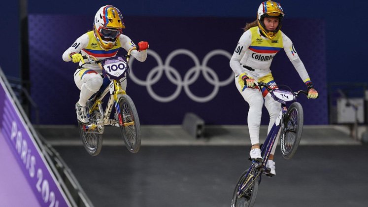 Mariana Pajón, deportista colombiana en los Juegos Olímpicos