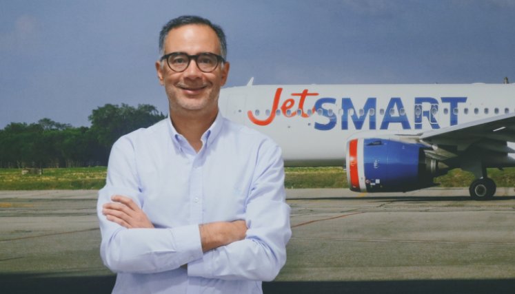 Mario García, country manager de JetSmart. / Foto: Cortesía