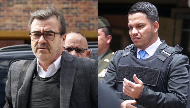 Olmedo López y Sneyder Pinilla, exdirector y exsubdirector de la Ungrd. / Foto: Colprensa