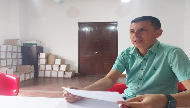El ingeniero civil, Willington Ernesto Carrascal Muñoz asumió las riendas de planeación municipal de Ocaña./ Foto: cortesía