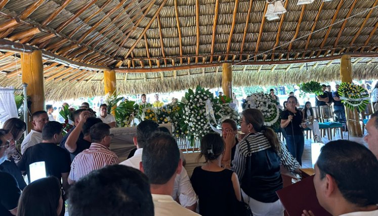 En Cúcuta le dieron el último adiós Víctor Julio Roqueme, alcalde de Aguachica 