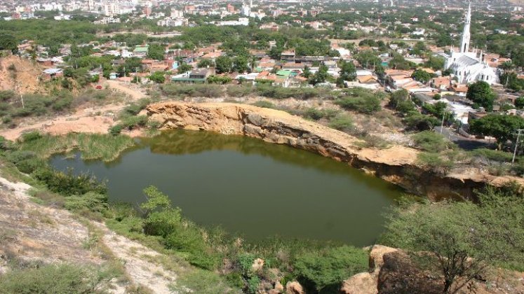 La Laguna de San Luis permanece en pésimas condiciones.