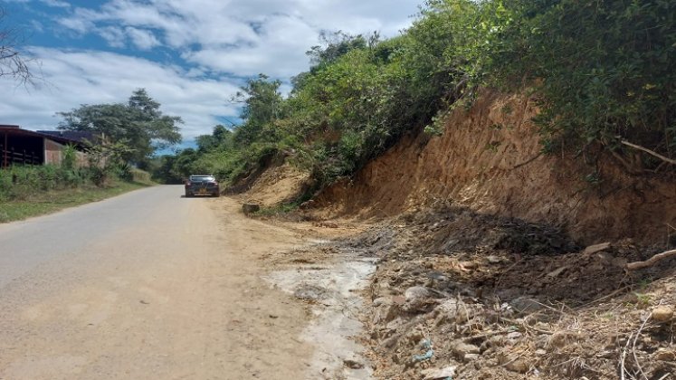 Invías anunció una inversión superior a los mil millones de pesos para el mantenimiento de la carretera que conduce hacia el santuario Agua de la Virgen./ Foto cortesía: La Opinión.