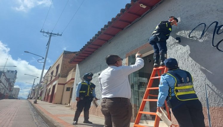 En Ocaña se adoptan medidas para mejorar el tráfico vehicular en el centro de la ciudad. /Foto: Cortesía La Opinión