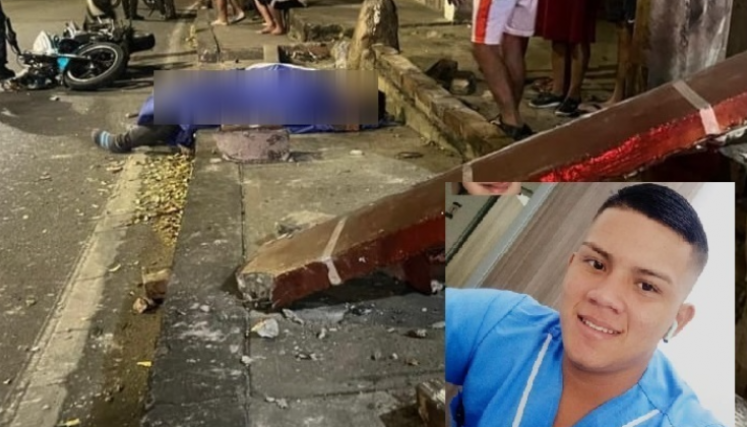 El siniestro vial se presentó en el sector ‘La Curva’, del barrio Santander, en Villa del Rosario.
