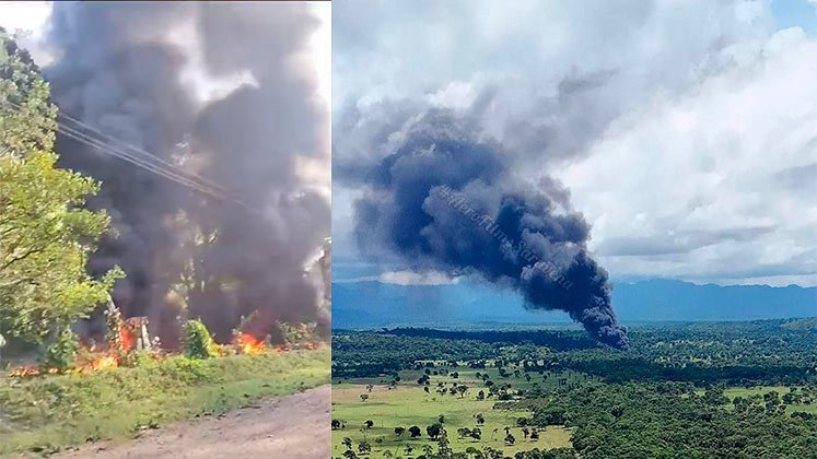 Los ataques recientes contra el oleoducto en Norte de Santander y Arauca podrían generar problemas de abastecimiento de gas./ Foto Cortesía