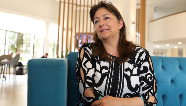 Ángela María Buitrago, ministra de Justicia y Derecho de Colombia. / Foto cortesía