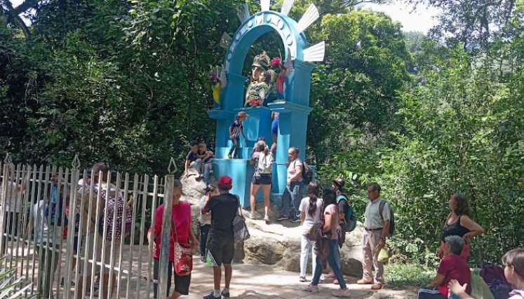 Monumento de la virgen de Belén, en Salazar de Las Palmas/Foto Orlando Carvajal/La Opinión