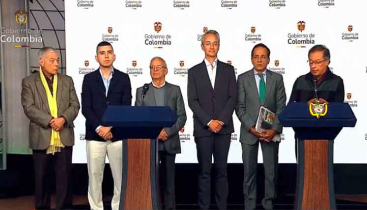 El presidente Gustavo Petro destacó este consenso como un acto innovador y ejemplar. / Foto: Presidencia