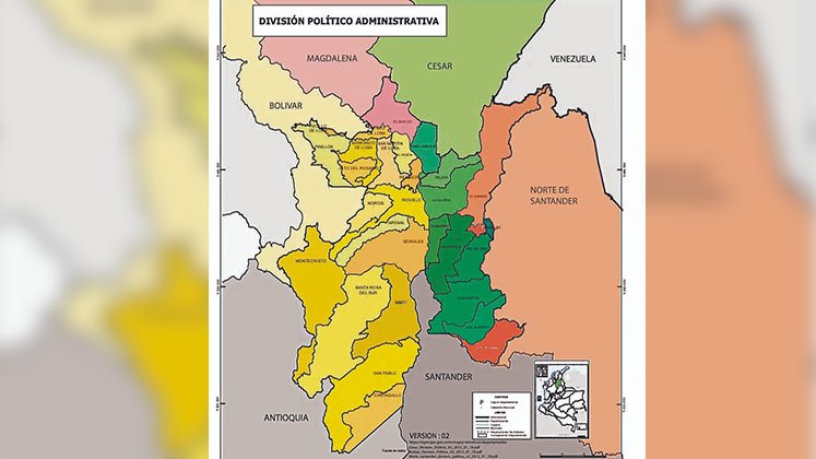 Así sería el departamento Surcaribe. Foto: Cortesía