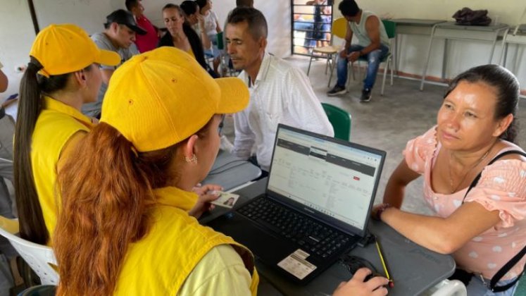 Familias desplazadas son atendidas en la Dirección Territorial de Víctimas/Foto cortesía