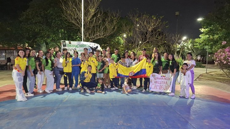 Los taekwondistas cucuteños fueron protagonistas en el torneo.