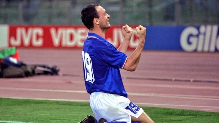 Salvatore Schillaci, goleador del Mundial 1990.