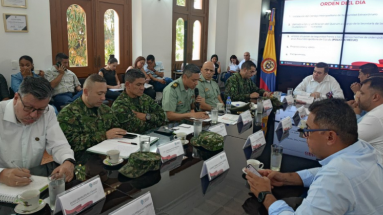 Autoridades departamentales se reunieron para buscar soluciones al problema de la inseguridad.