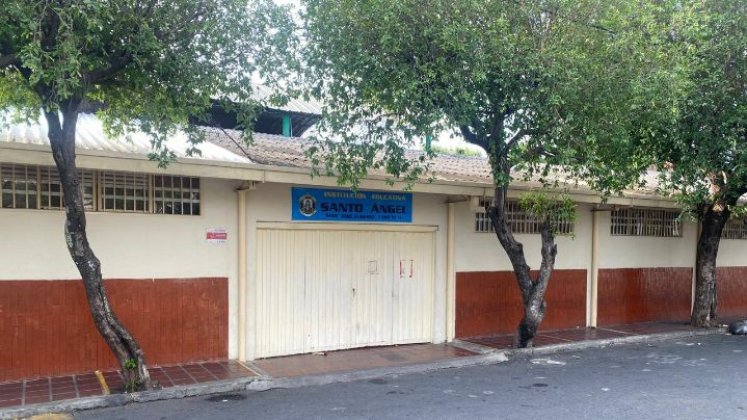 El colegio fue entregado durante la pandemia. 