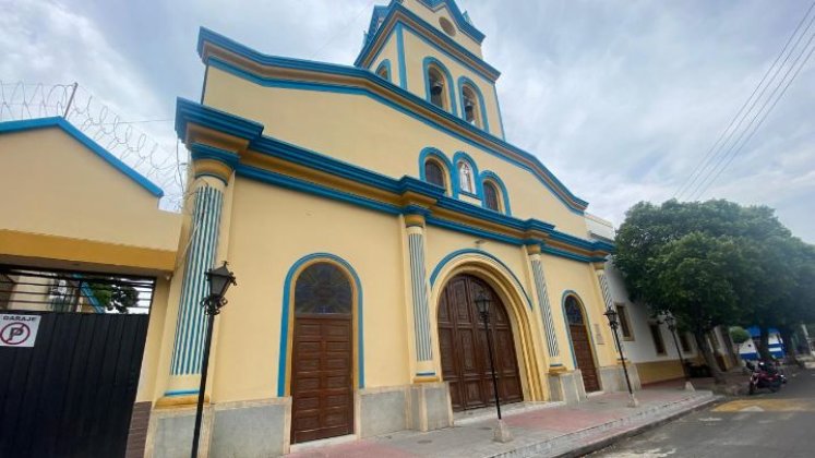 La Parroquia San Martín de Porres ha tenido varias intervenciones en su fachada. 