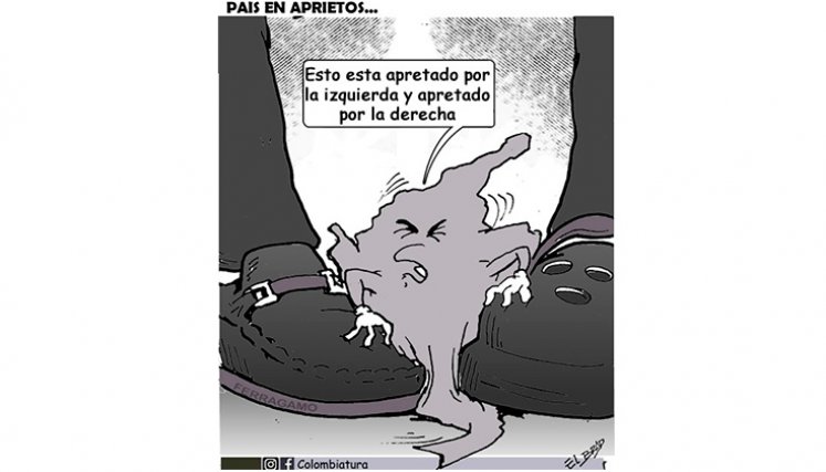 Caricatura @Colombiatura