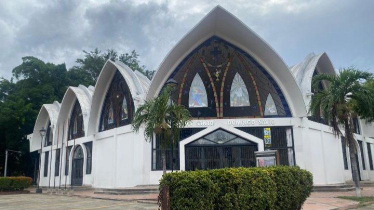 La iglesia es una de las más modernas en Cúcuta. / Foto: Nicolás Mojica.