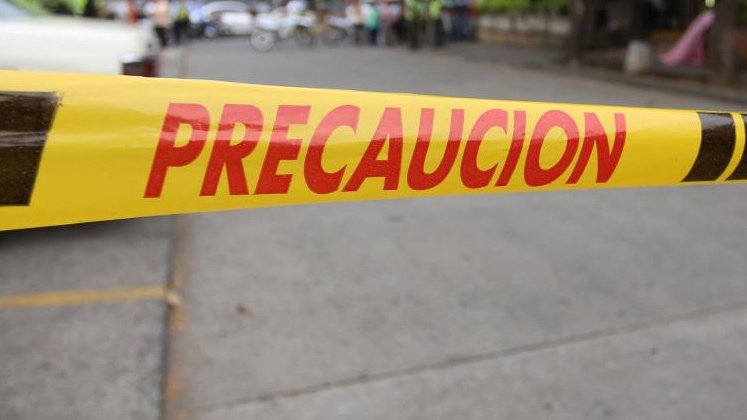 Cinta de precaución. 