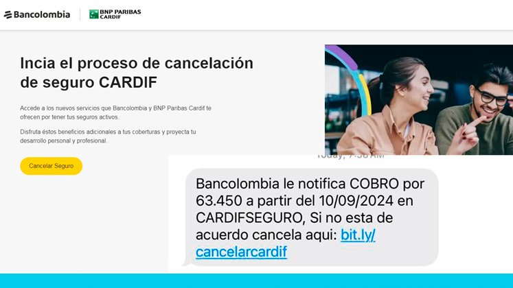 ¿Le han llegado mensajes de texto anunciando cobros o transacciones que no hizo en su cuenta bancaria? Cuidado, son estafas