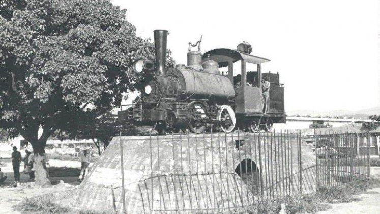 El ferrocarril tenía su propia sede de aduana en el barrio El Callejón. / Foto: Cortesía. 