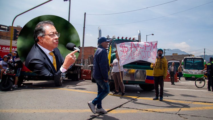 Gustavo Petro sobre paro de camioneros