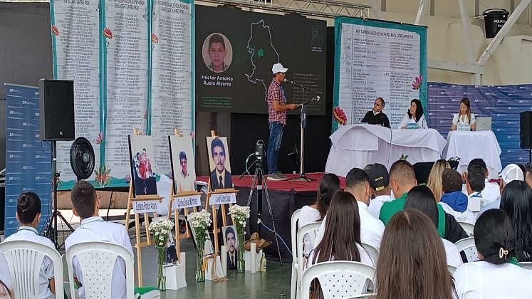 La justicia restaurativa llega hasta el municipio cafetero de la zona del Catatumbo, San Calixto, para mitigar el dolor de las víctimas de los ‘Falsos positivos’./ Foto Cortesía