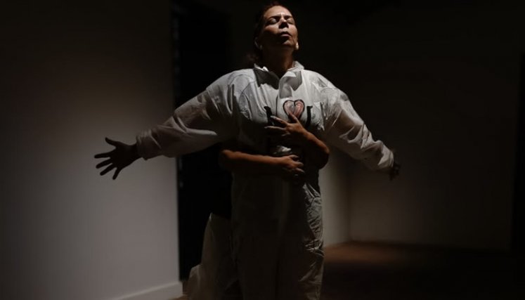 El panameño que expone en el Museo Casa General Santander