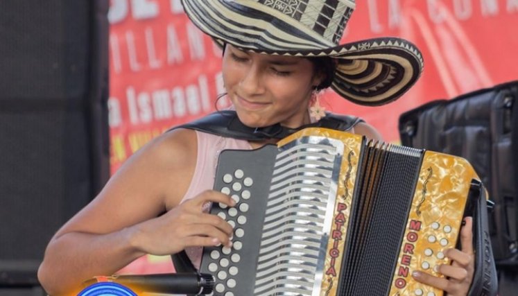 La cucuteña que quedó finalista en el Festival Cuna de Acordeones