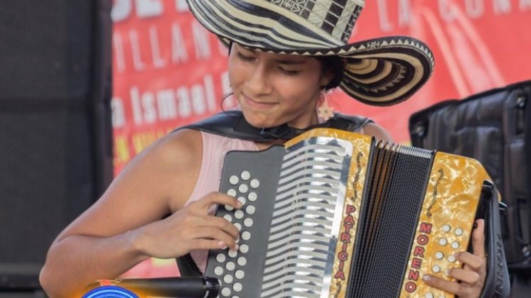 La cucuteña que quedó finalista en el Festival Cuna de Acordeones