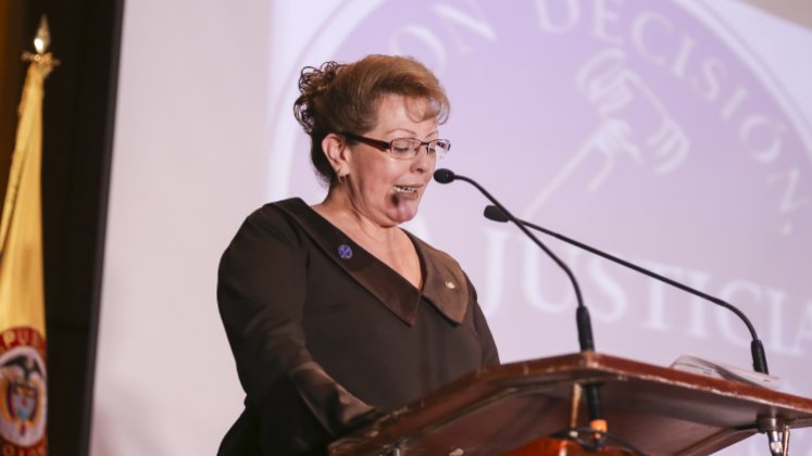 La exmagistrada del Consejo de Estado, Lucy Jeannette Bermúdez, es una de las preseleccionadas de la Corte Suprema para ser parte de la terna de procurador general. / Foto: Colprensa