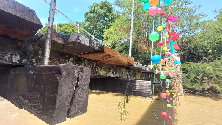 El puente La Hamaca será sometido a mantenimiento. 