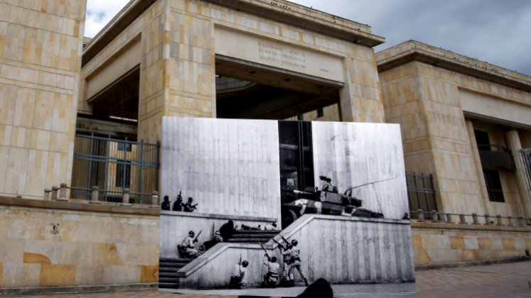 La toma del Palacio de Justicia se llevó a cabo en 1985. / Foto Colprensa