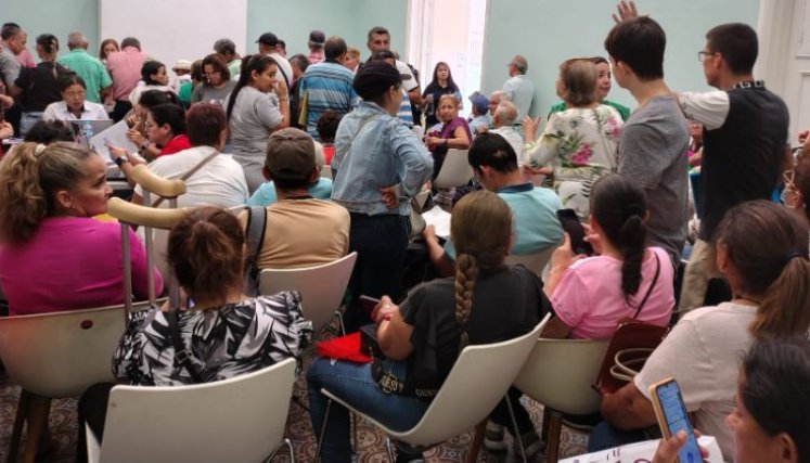 Quejas en la Supersalud. / Foto: Deicy Sifontes 