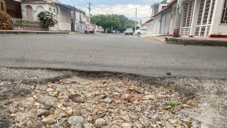 La comunidad busca el mantenimiento de sus calles.